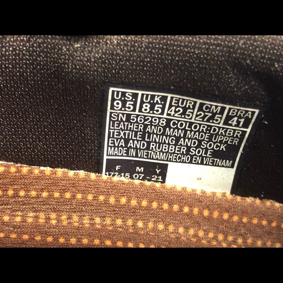 Men Leather Slip-On shoes Skechers relaxed fit Brown , - Picture 8 of 8